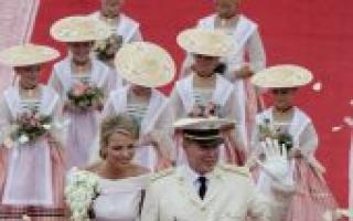 В Монако состоялась свадьба князя Альбера II и Шарлин Уиттсток